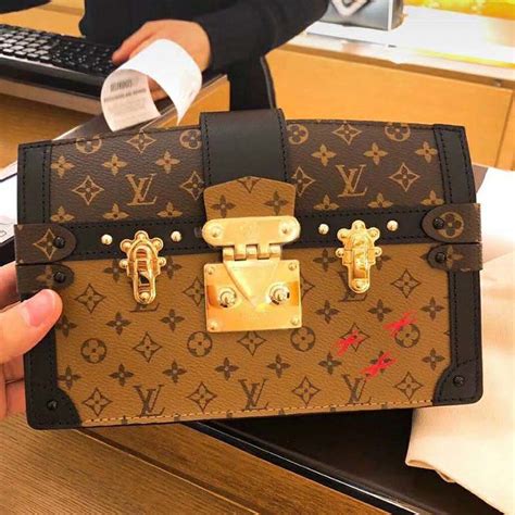 lv trunk clutch|louis vuitton luxury trunk.